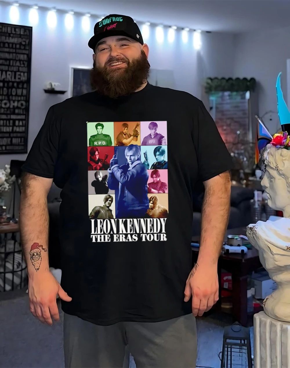 Leon Kennedy The Eras Tour shirt