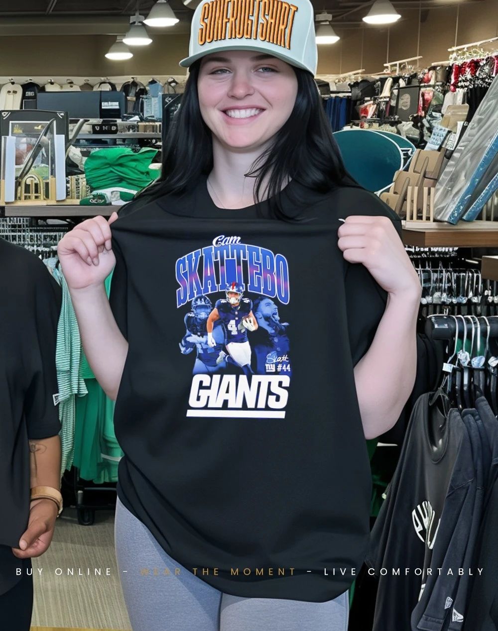 New York Giants Cam Skattebo Triple Pic shirt