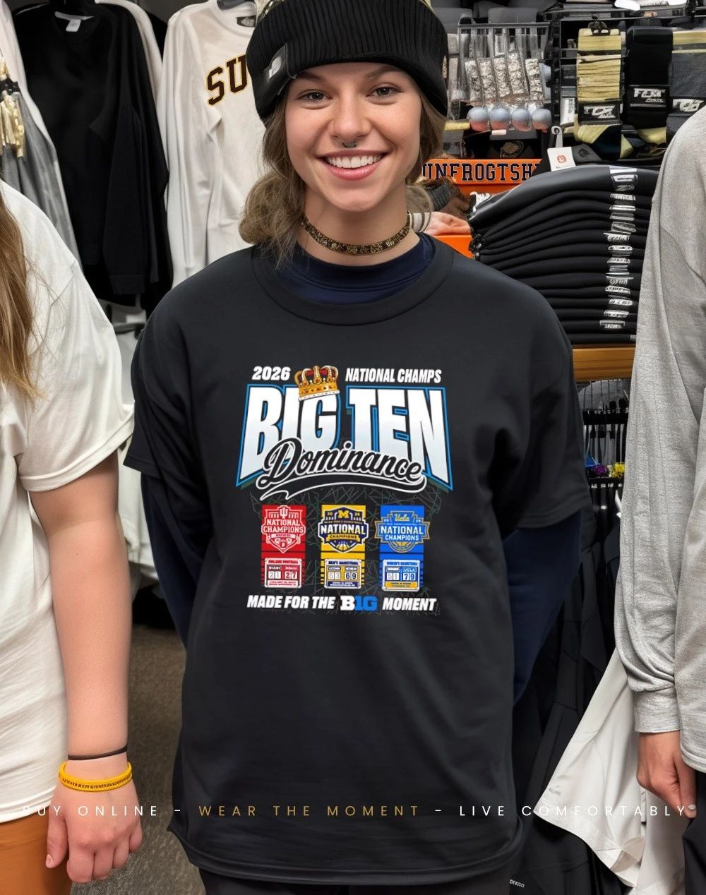 Big Ten Dominance 2026 National Champs Made for the Big Moment shirt