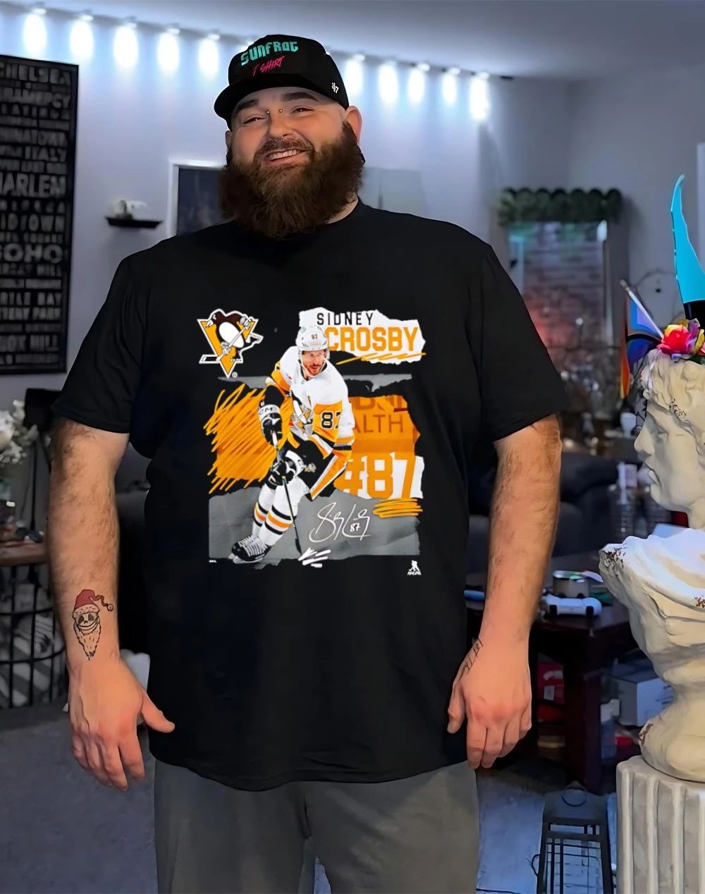 Pittsburgh Penguins Sidney Crosby Fresh Ice signature shirt