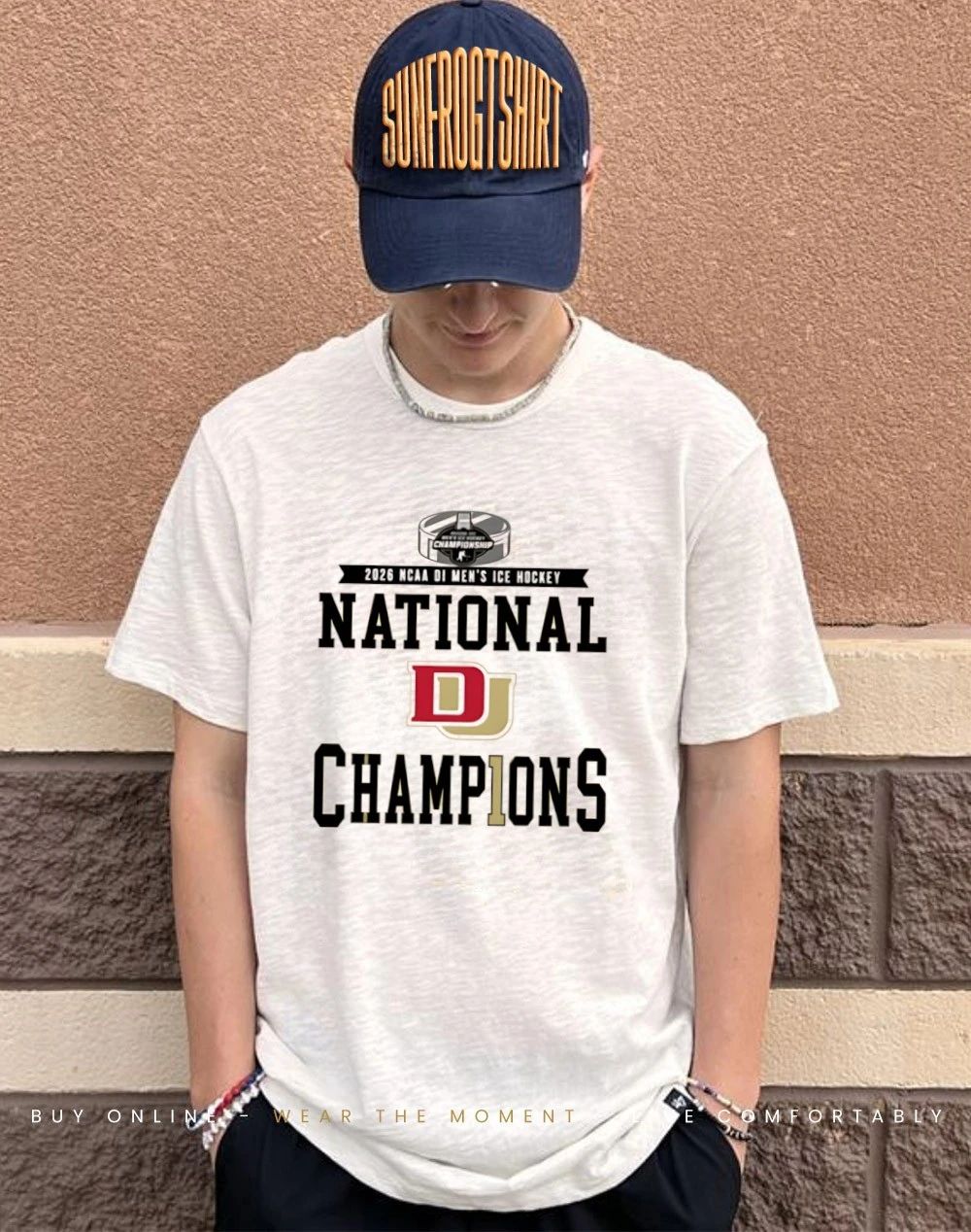 Denver Pioneers Men’s Ice Hockey 2026 National Champions classic shirt