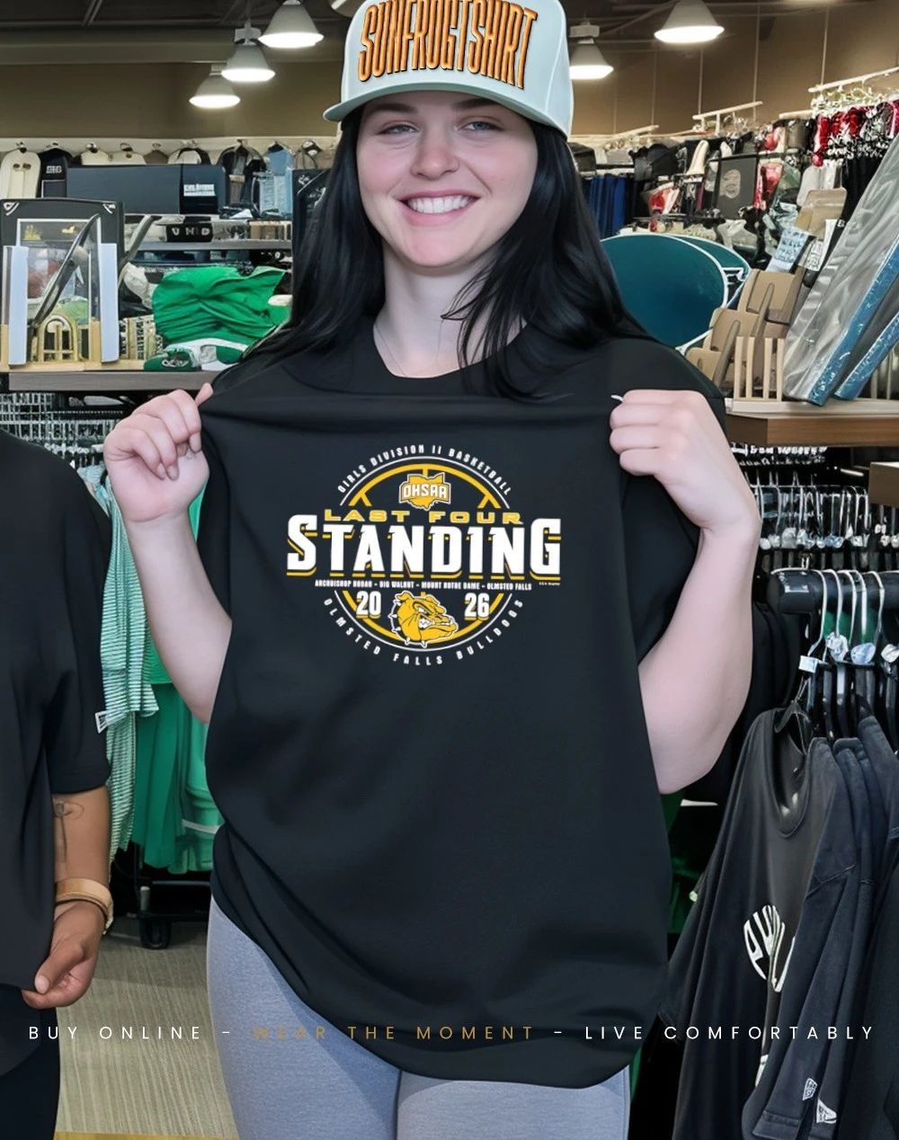 2026 OHSAA Girls Basketball D2 Last Four Standing Olmsted Falls Bulldogs shirt