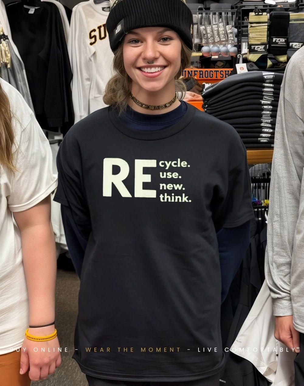 RE Cycle Use New Think Shirt
