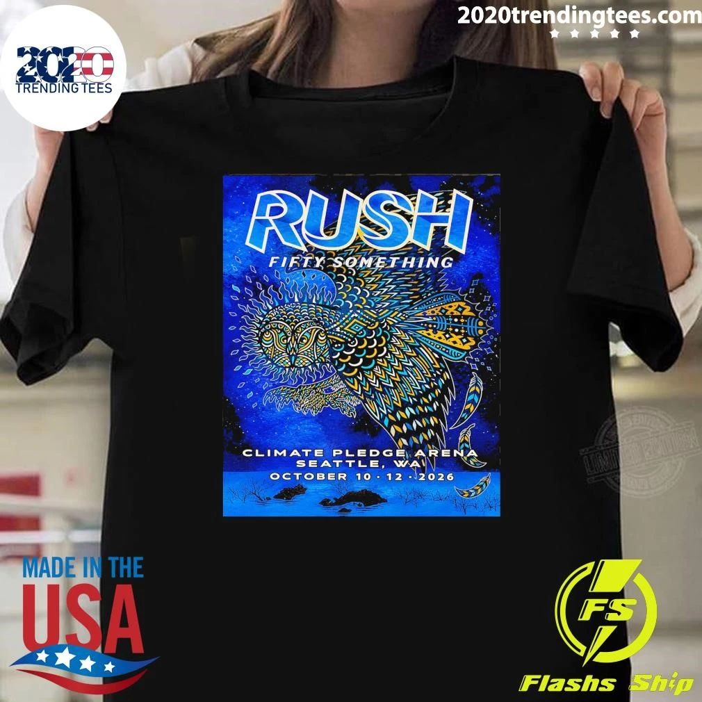Rush Seattle WA Specific Owl Poster 2026 Shirt