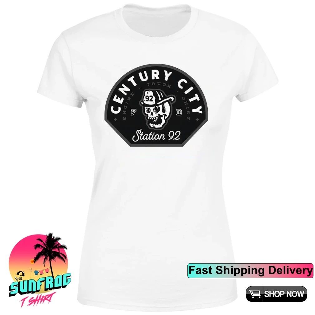 Century City Station 92 engine truck chief shirt