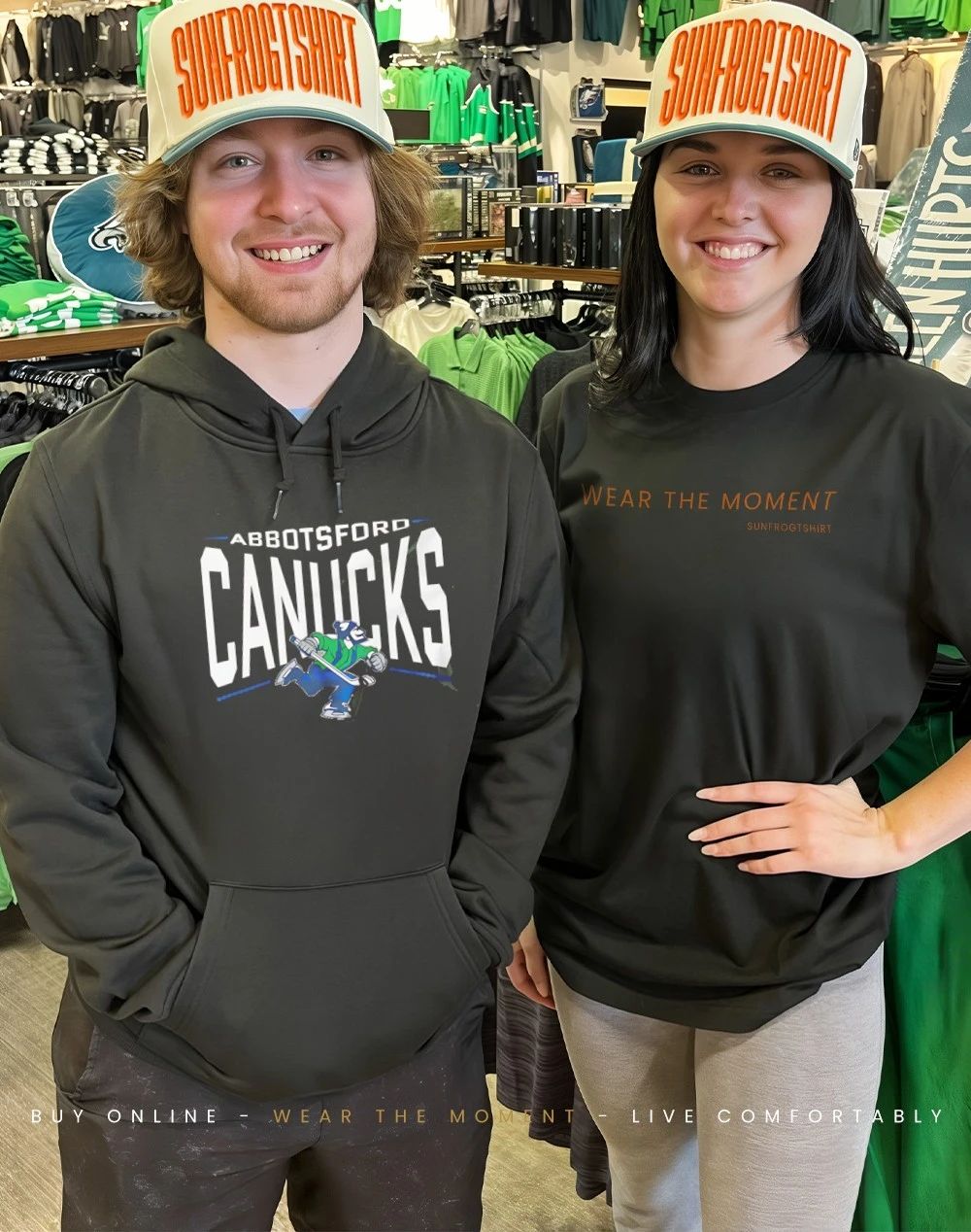 Abbotsford Canucks Full Fandom logo shirt