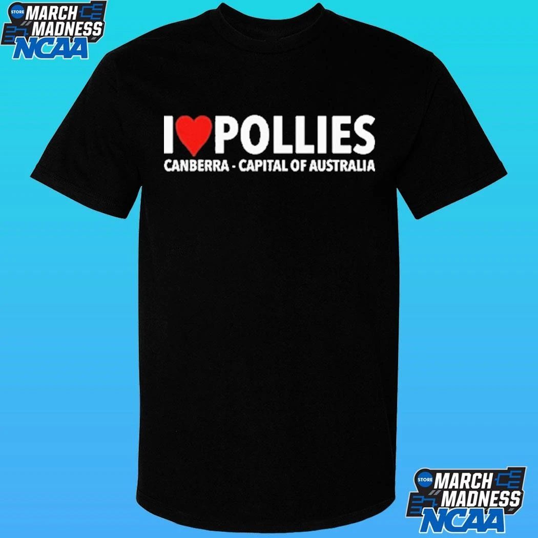I Love Pollies Canberra Capital Australia Shirt