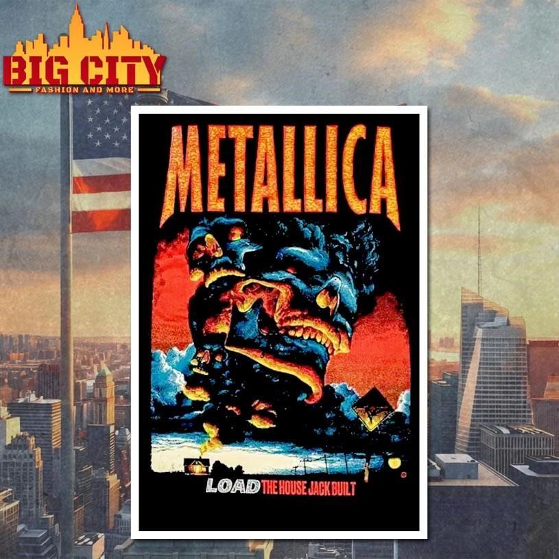 Metallica 2026 tour The House Jack Built Poster Art shirt