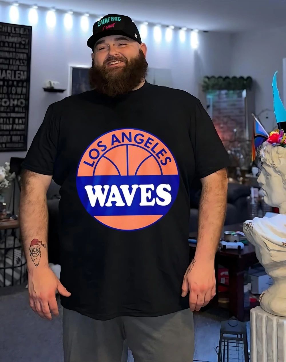 Running Point Isla Gordon Los Angeles Waves Shirt