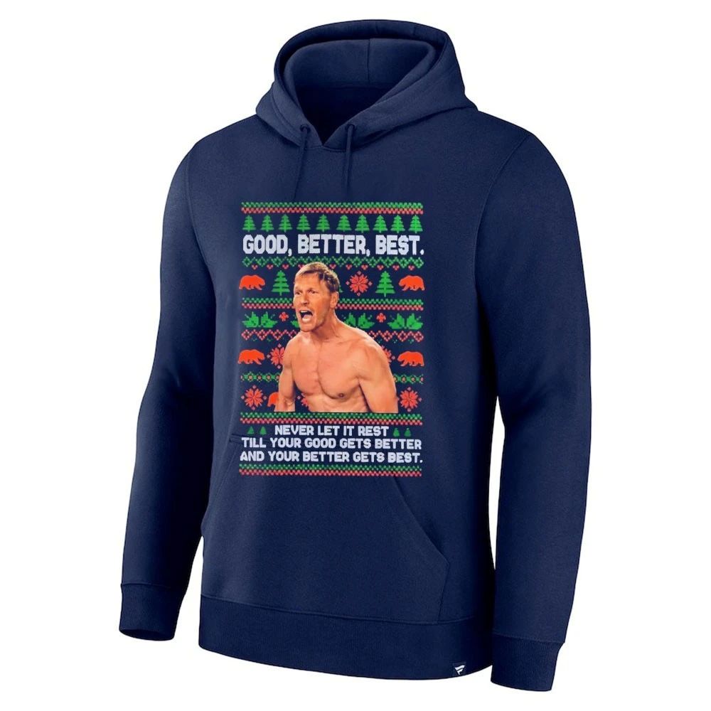 Ben Johnson Good Better Best Ugly Christmas Shirt