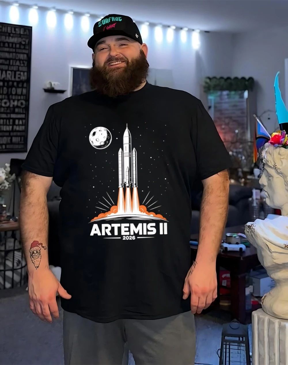Artemis II 2026 Launch To The Moon shirt