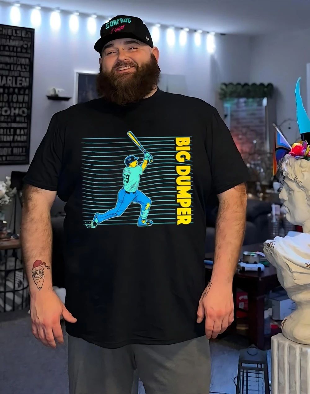 Cal Raleigh Seattle Mariners Neon Nights shirt