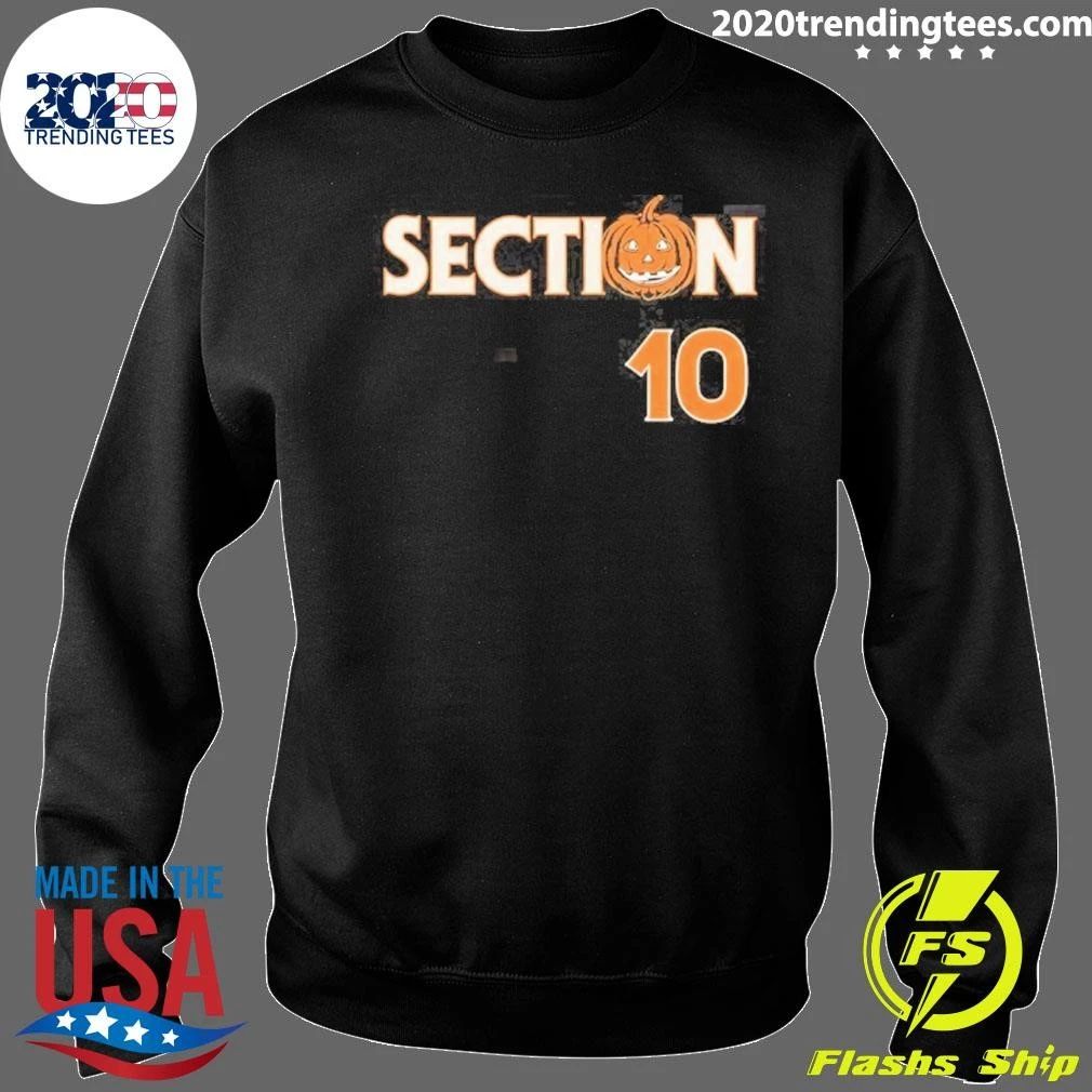 Pumpkin Section 10 Halloween 2026 Shirt
