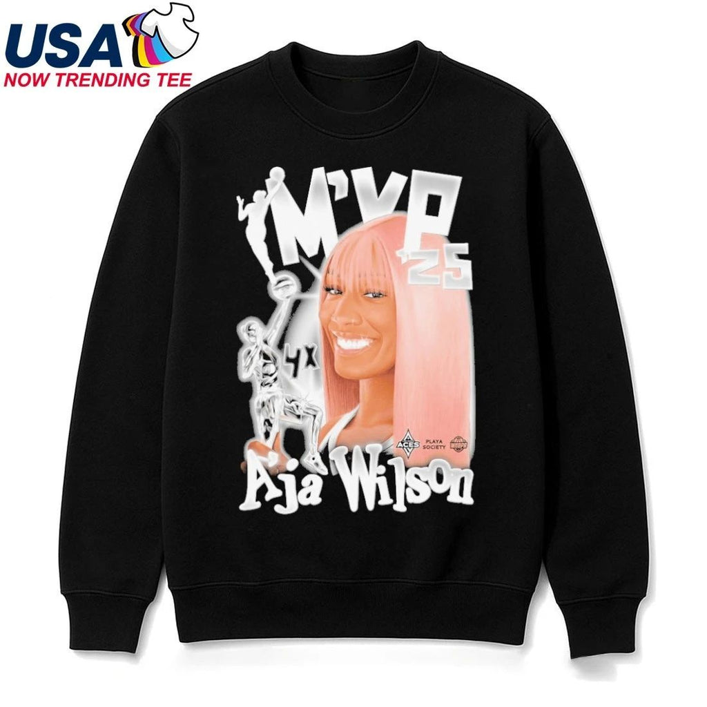 Playa Society 2025 WNBA MVP A’ja Shirt
