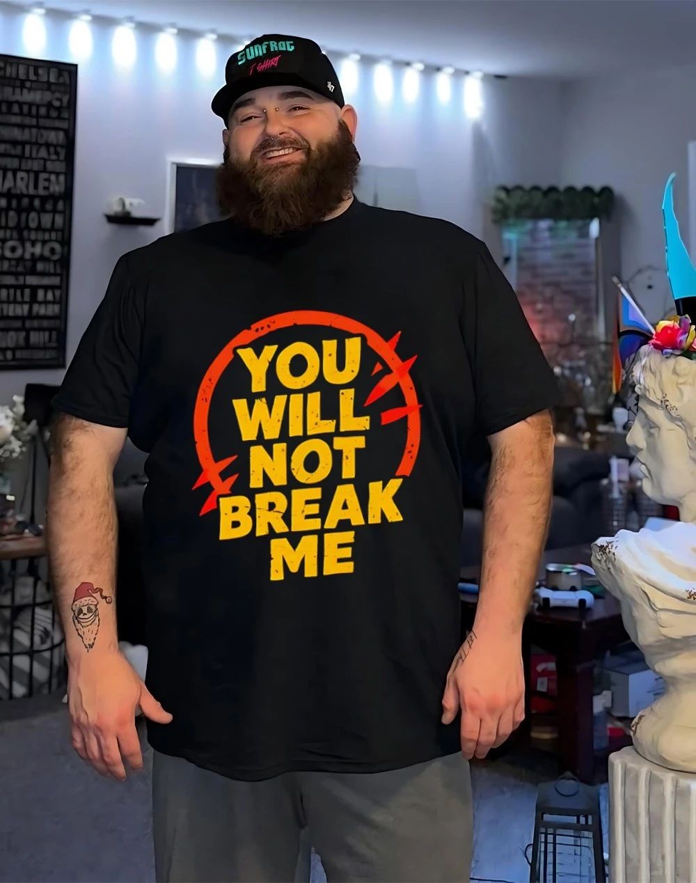 You Will Not Break Me Dungeon Crawler Carl text shirt