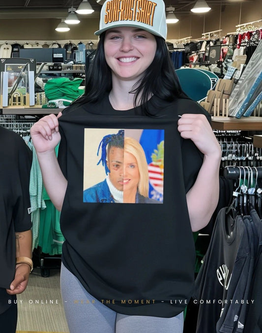 XXX Pam Bondi Half of the face shirt
