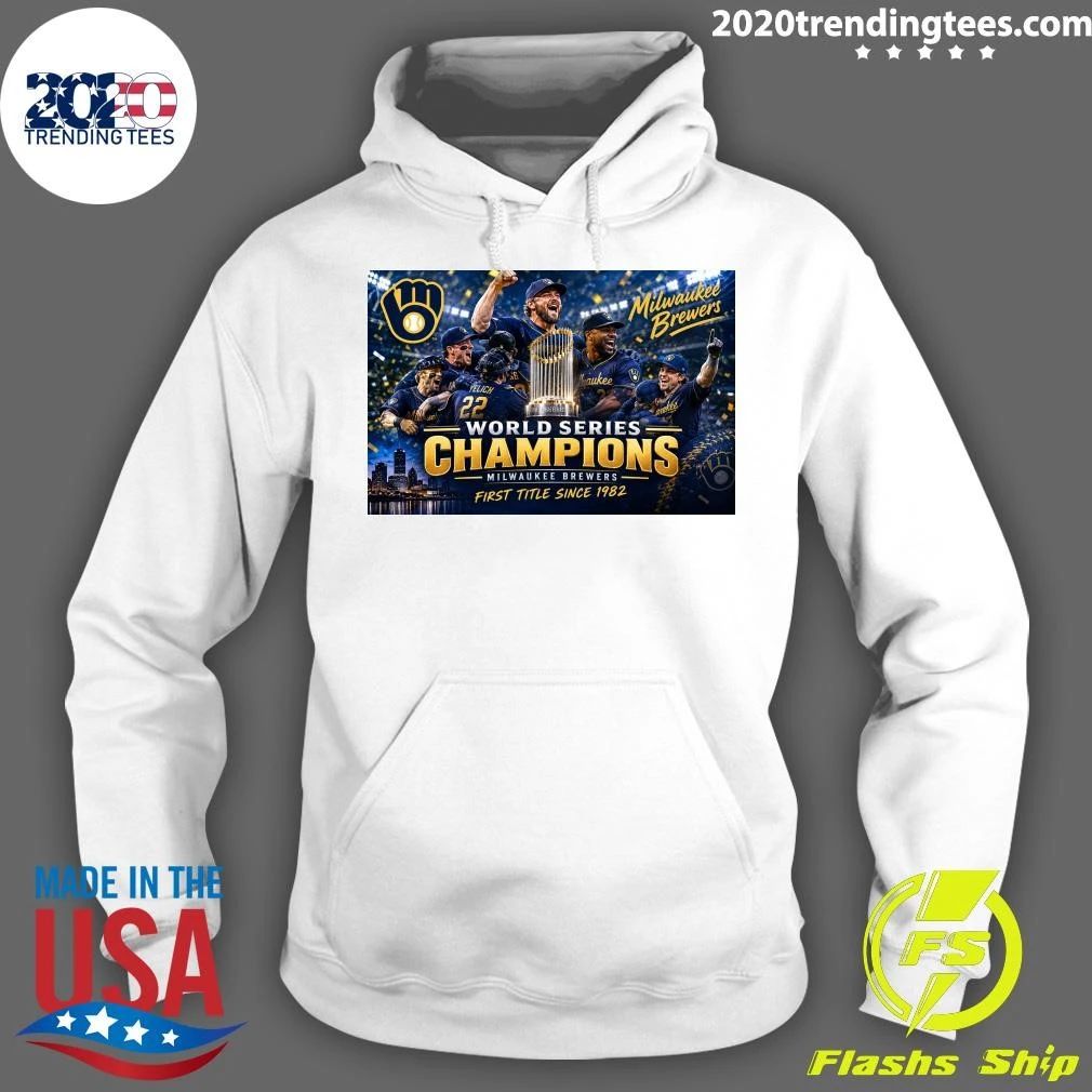 Milwaukee Brewers World Series Champions Milwaukee Brewers First Title Since 1982 Shirt