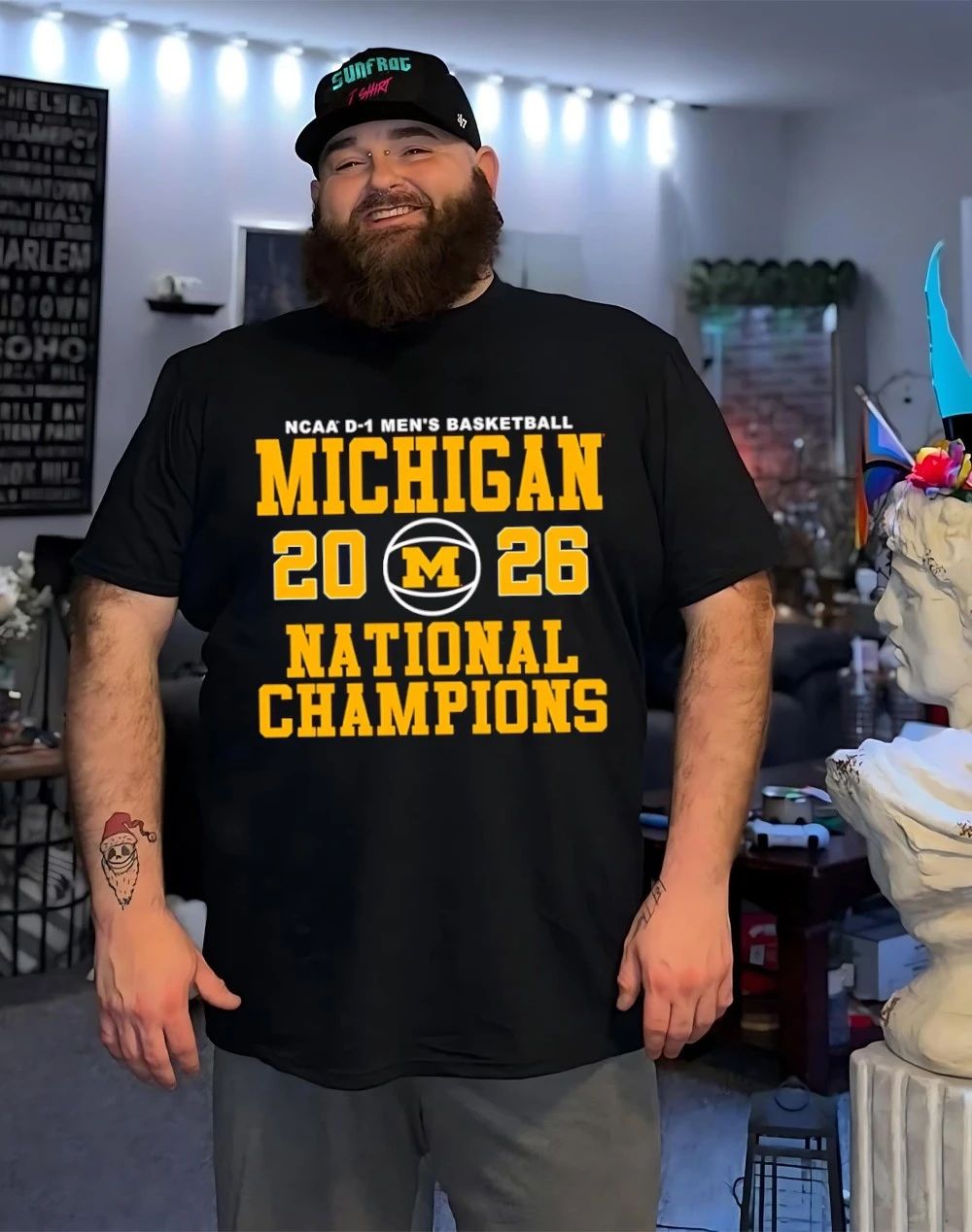 Michigan Men’s Basketball 2025-2026 National Champions shirt