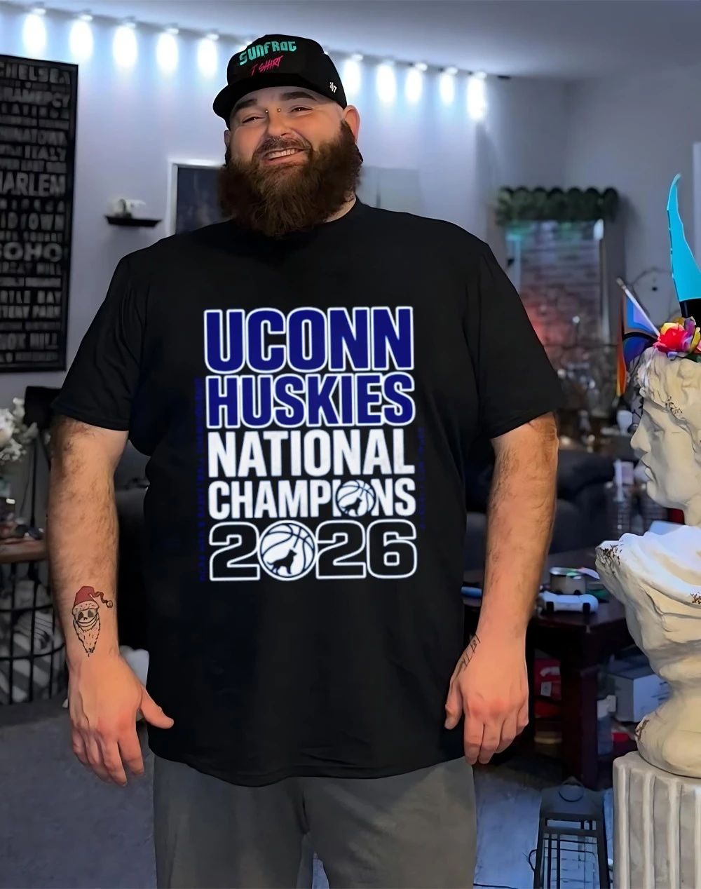 Michigan Wolverines NCAA Men’s Basketball National Champions 2026 text shirt