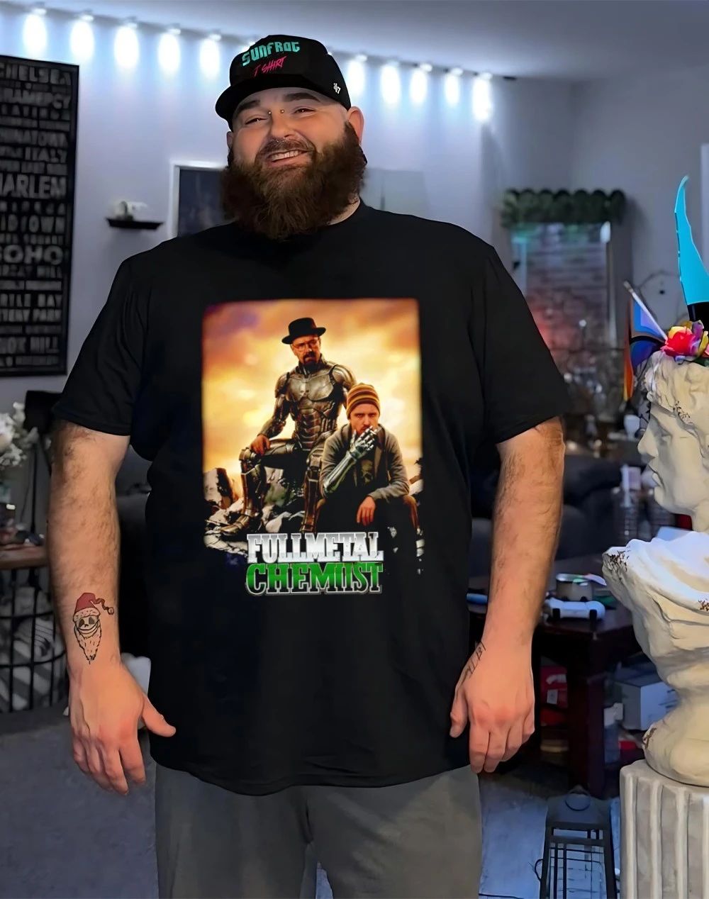 Fullmeatal Chemist Fullmetal Alchemist graphic shirt
