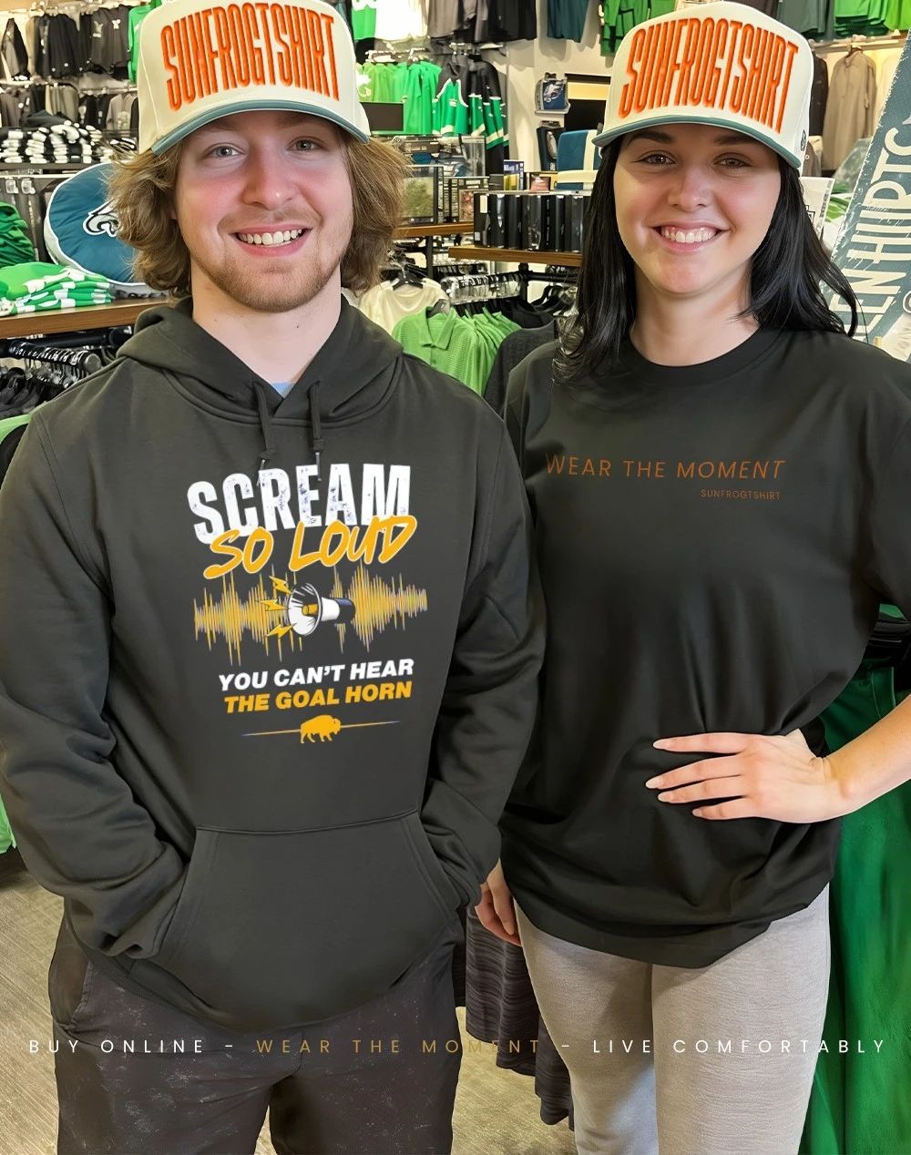 Scream So Loud you can’t hear the goal horn Buffalo Sabers shirt