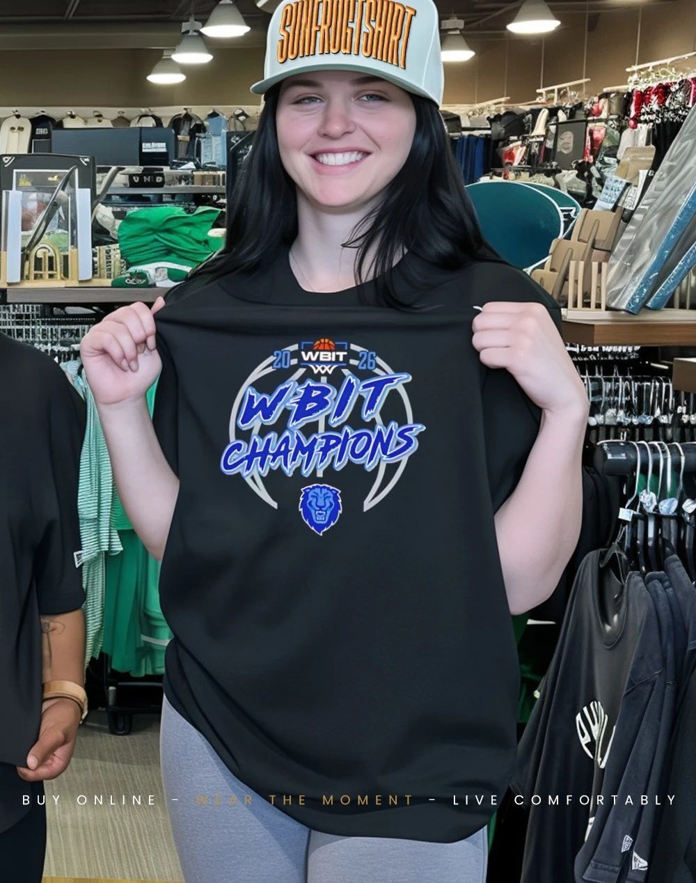 Columbia University 2026 WBIT Champions shirt