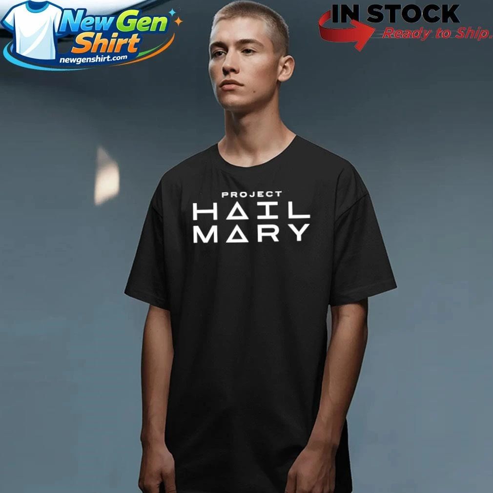 Project Hail Mary Logo Heavyweight Garment-Dyed Shirt