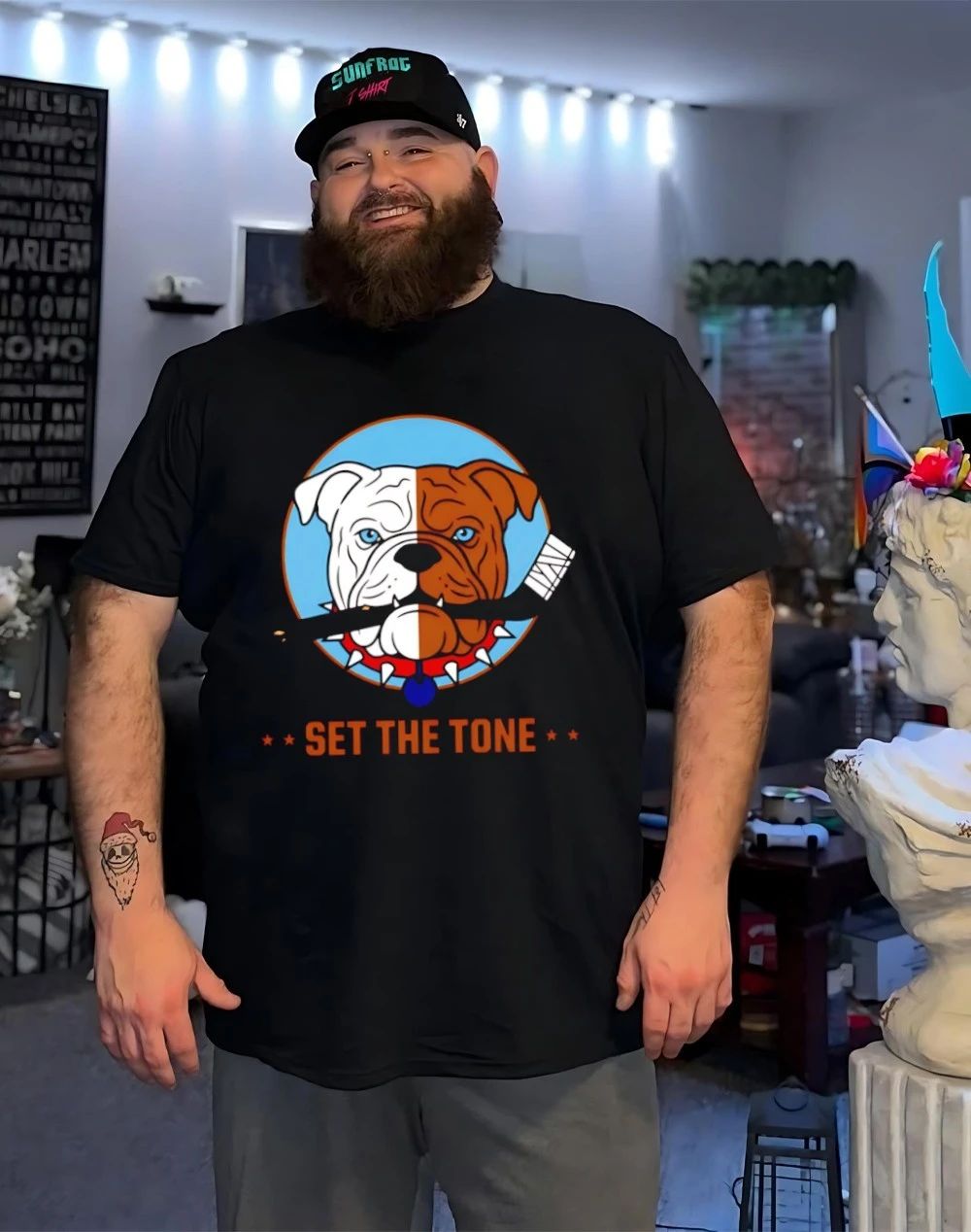 Shoresy Sudbury Bulldogs set the tone hockey logo shirt