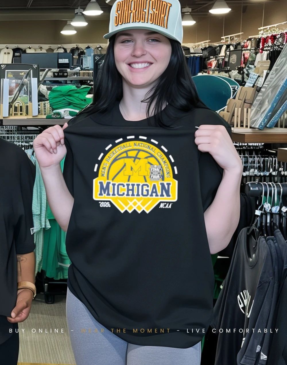 Michigan men’s Basketball National Champions March Madness logo shirt