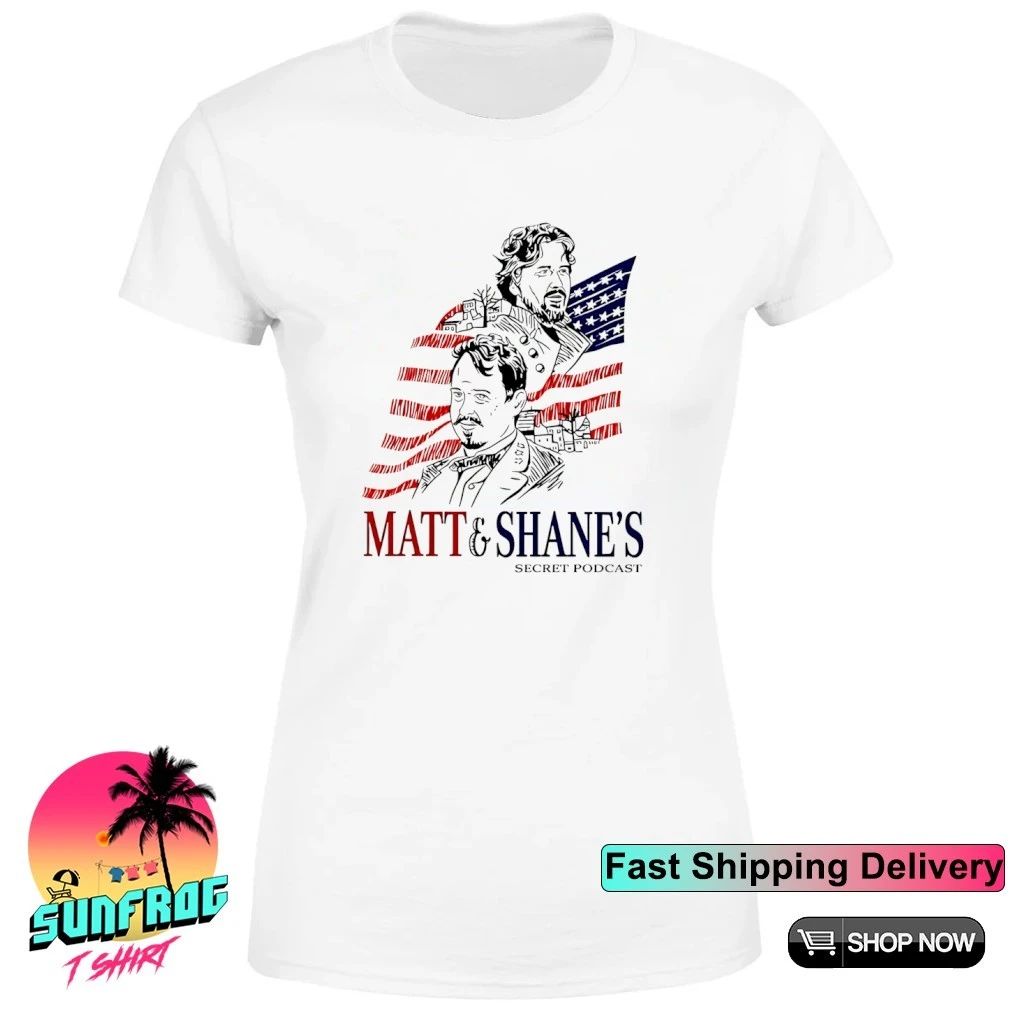 Theo Von wearing Matt and Shane’s shirt