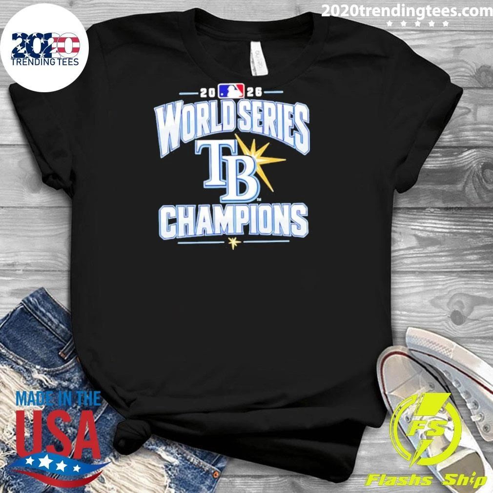 Tampa Bay Rays World Series Champions 2026 Logo Shirt