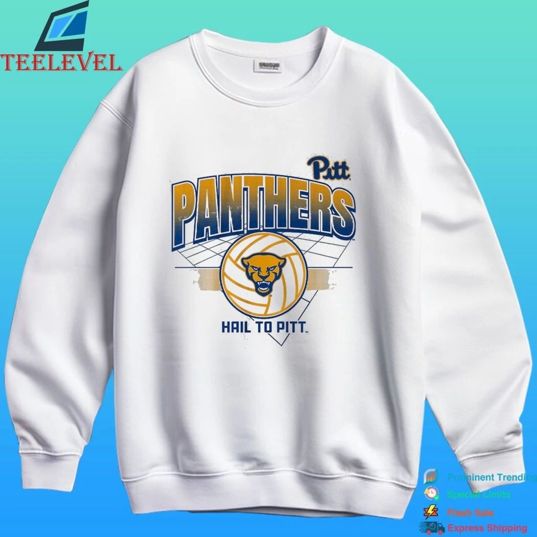 Pitt Panthers Hail To Pitt Volleyball Grid Shirt