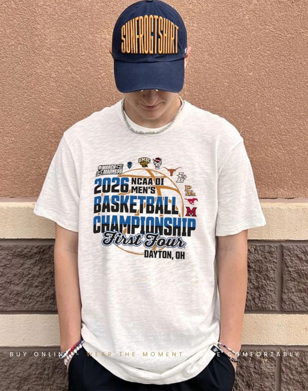 2026 NCAA Division I Men’s Basketball Championship March Madness First Four shirt