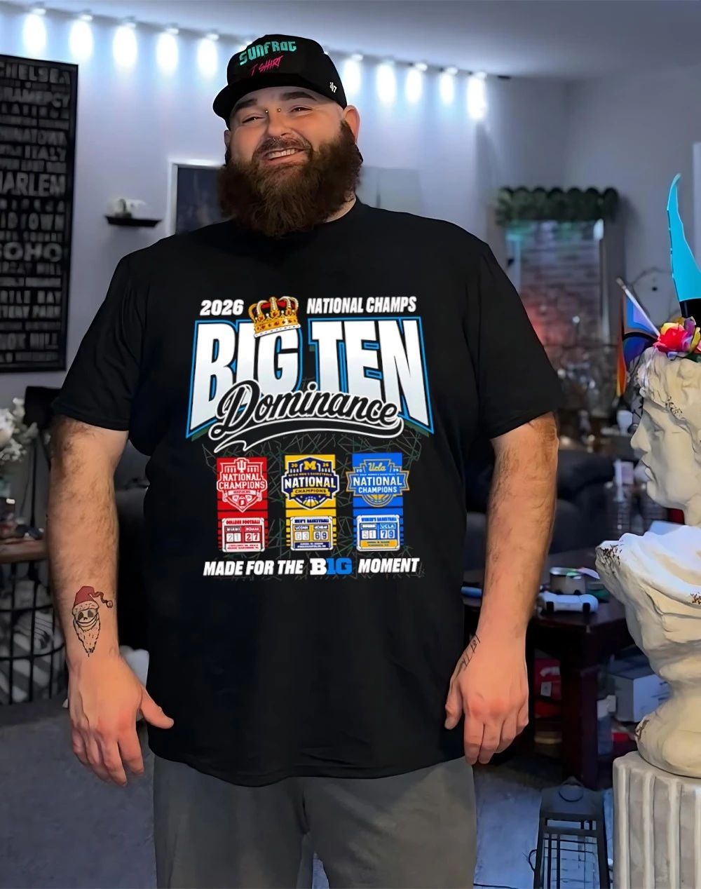 Big Ten Dominance 2026 National Champs Made for the Big Moment shirt