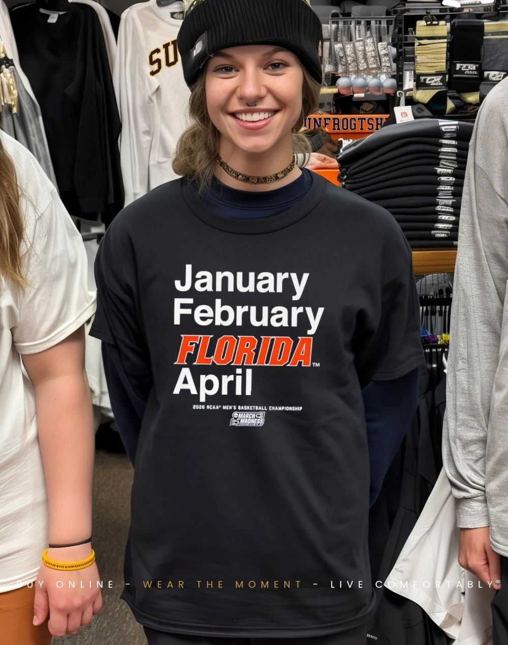 Florida Gators MBB 2026 March Madness Month January February Florida April shirt