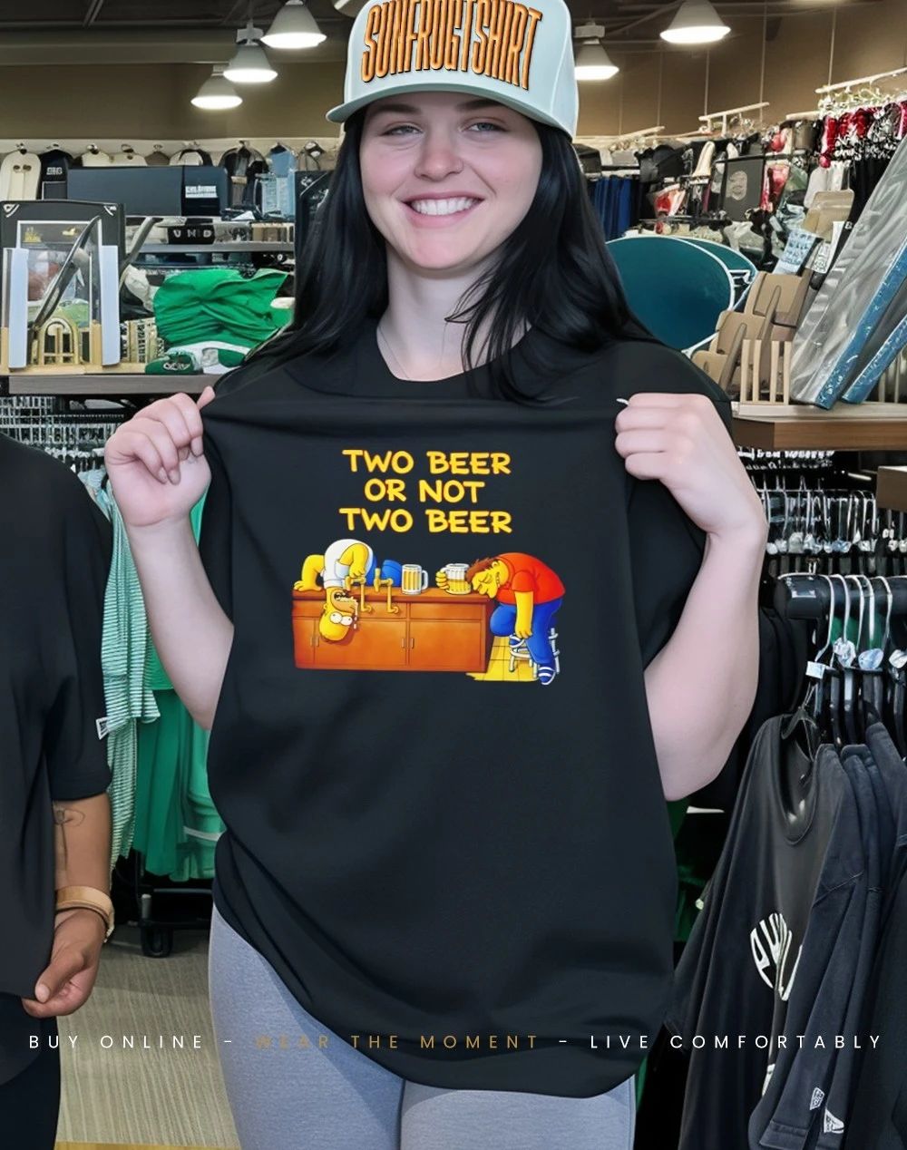 Odessa A’Zion The Simpsons Two Beer Or Not Two Beer Shirt