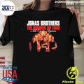 Jonas Brothers Buffalo NY City Tee 2026 Live At Keybank Center October 20 2026 Burning Up All Over Again Shirt