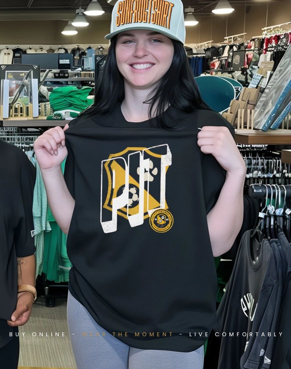 Pittsburgh Riverhounds SC Wave Bold shirt