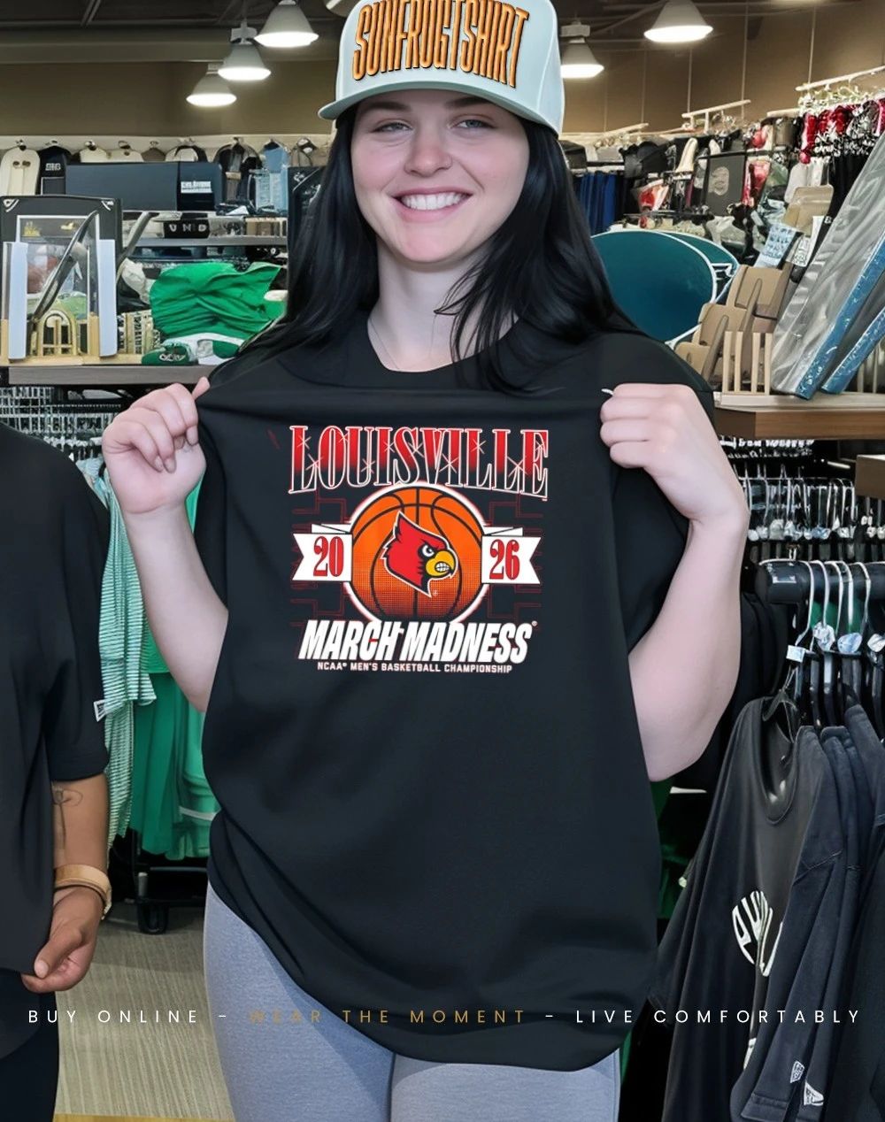 Louisville Cardinals MBB 2026 March Madness logo shirt