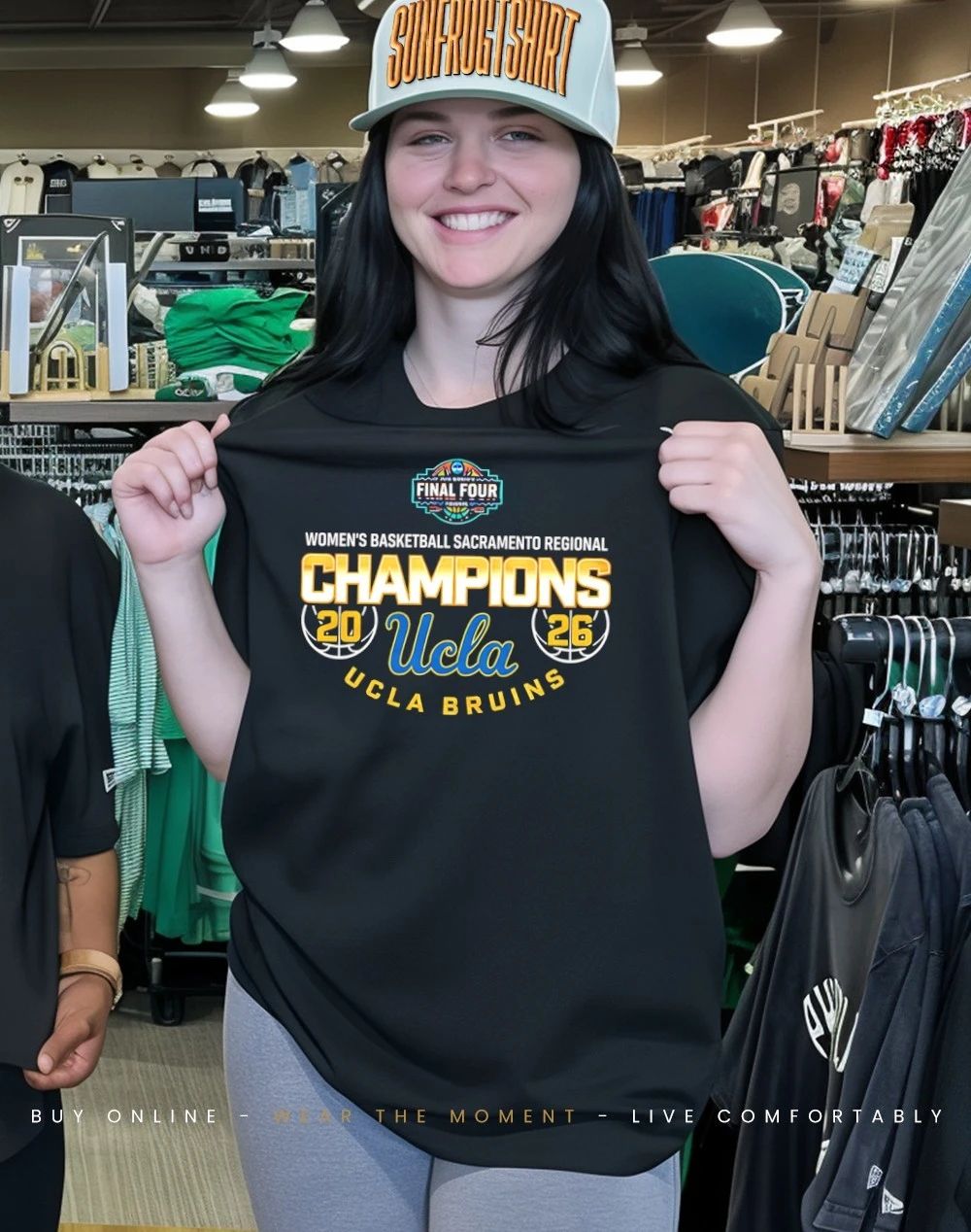 Ucla Bruins 2026 NCAA Women’s Basketball Sacramento Regional Locker Room shirt