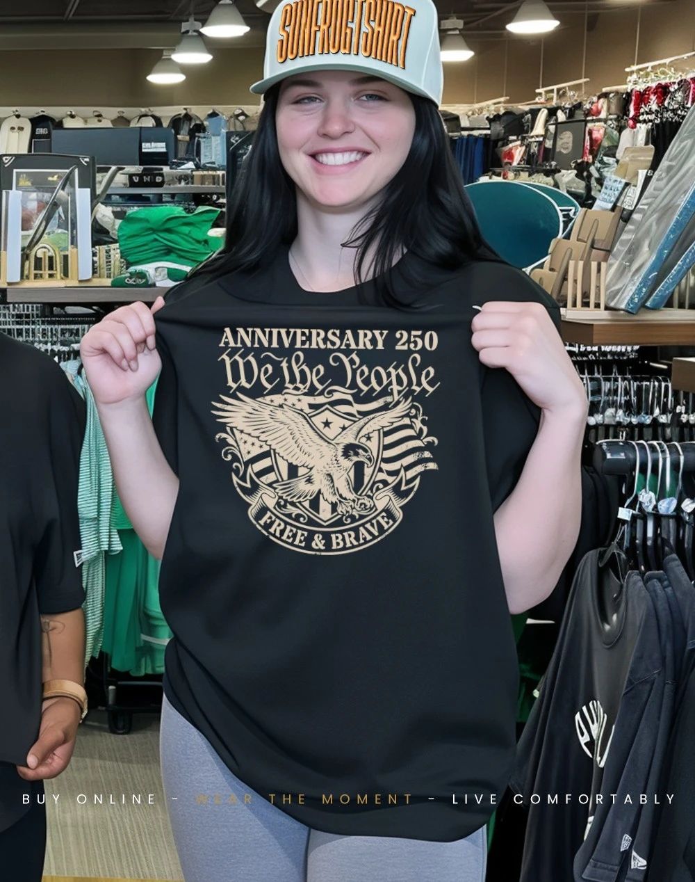 We The People 250th anniversary Free and Brave shirt