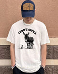 I don’t give a rat’s ass Donkey and Mouse shirt