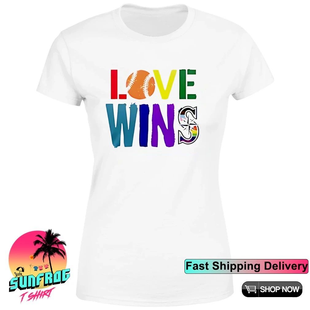 Seattle Mariners Spirit Day 2026 love win shirt