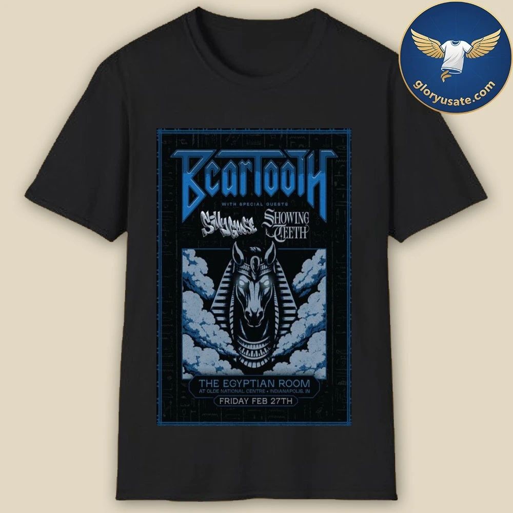 Beartooth Indianapolis, IN February 27 2026 Concert Poster Shirt