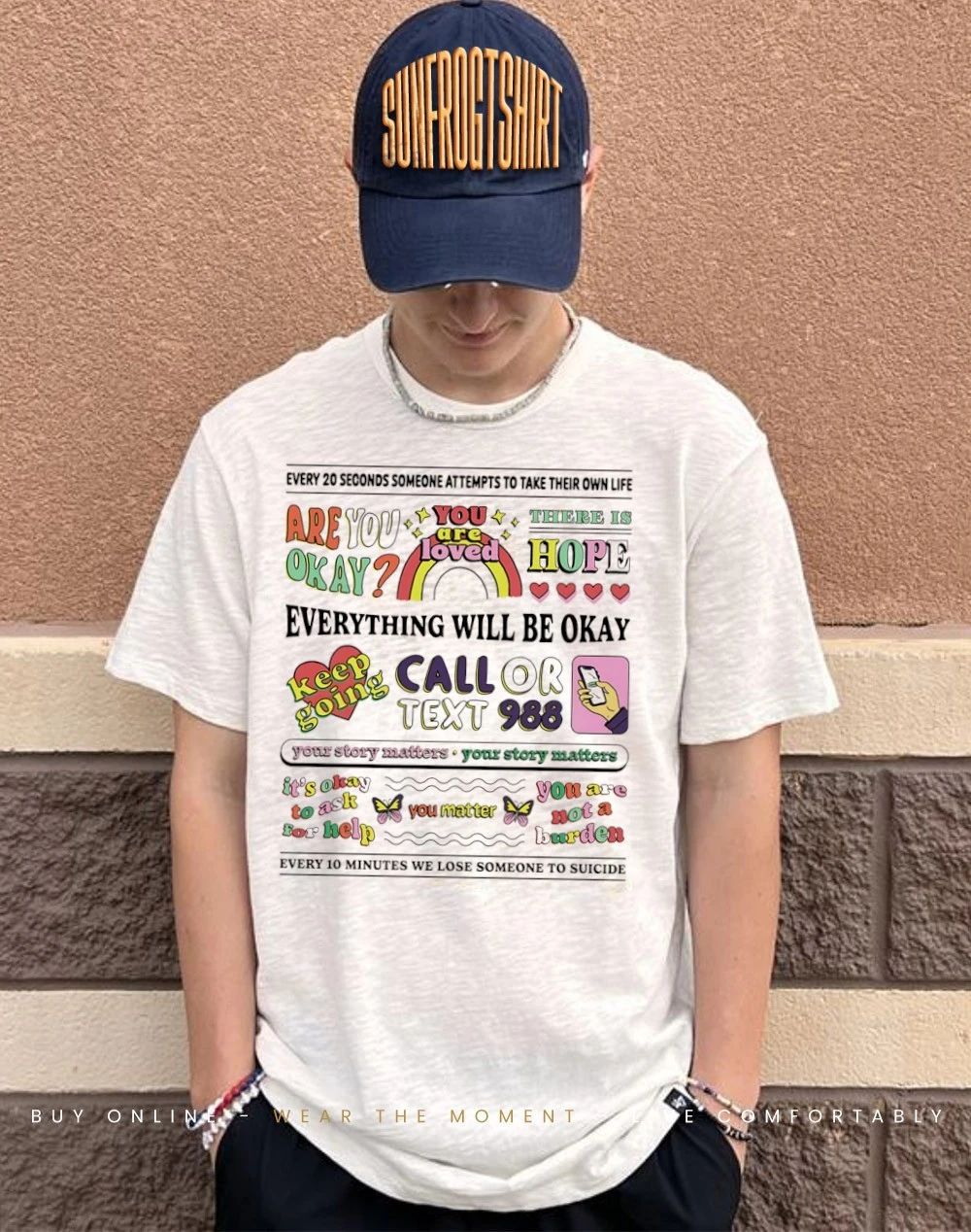 Every 20 seconds someone attempts to take their own life shirt