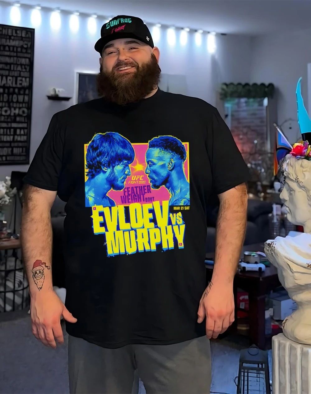 UFC Fight Night 2026 Evloev Vs Murphy Match Up shirt