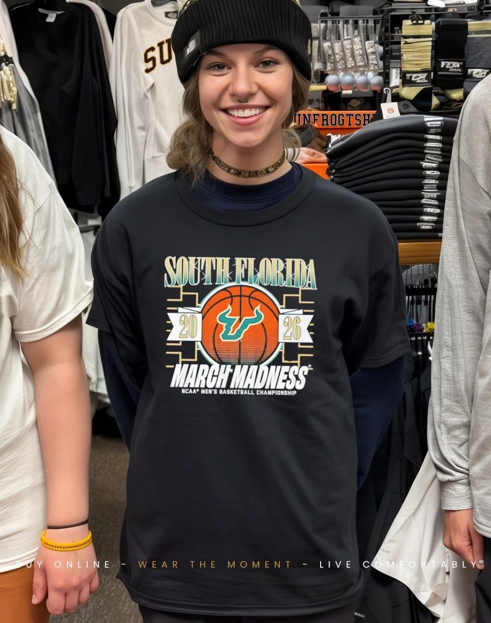 USF Bulls MBB 2026 March Madness logo shirt