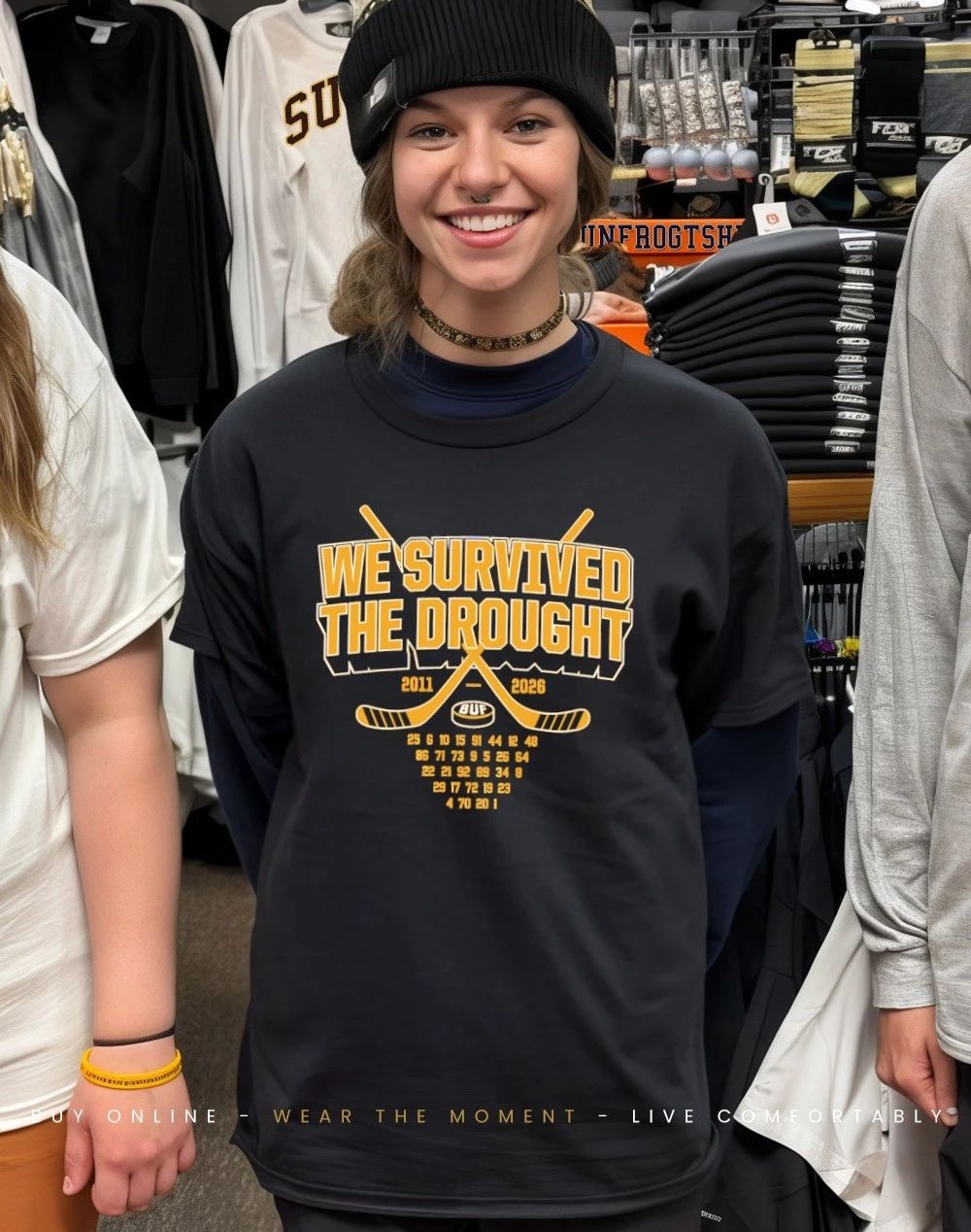 Buffalo Sabres hockey 2011-2026 we survived the drought shirt