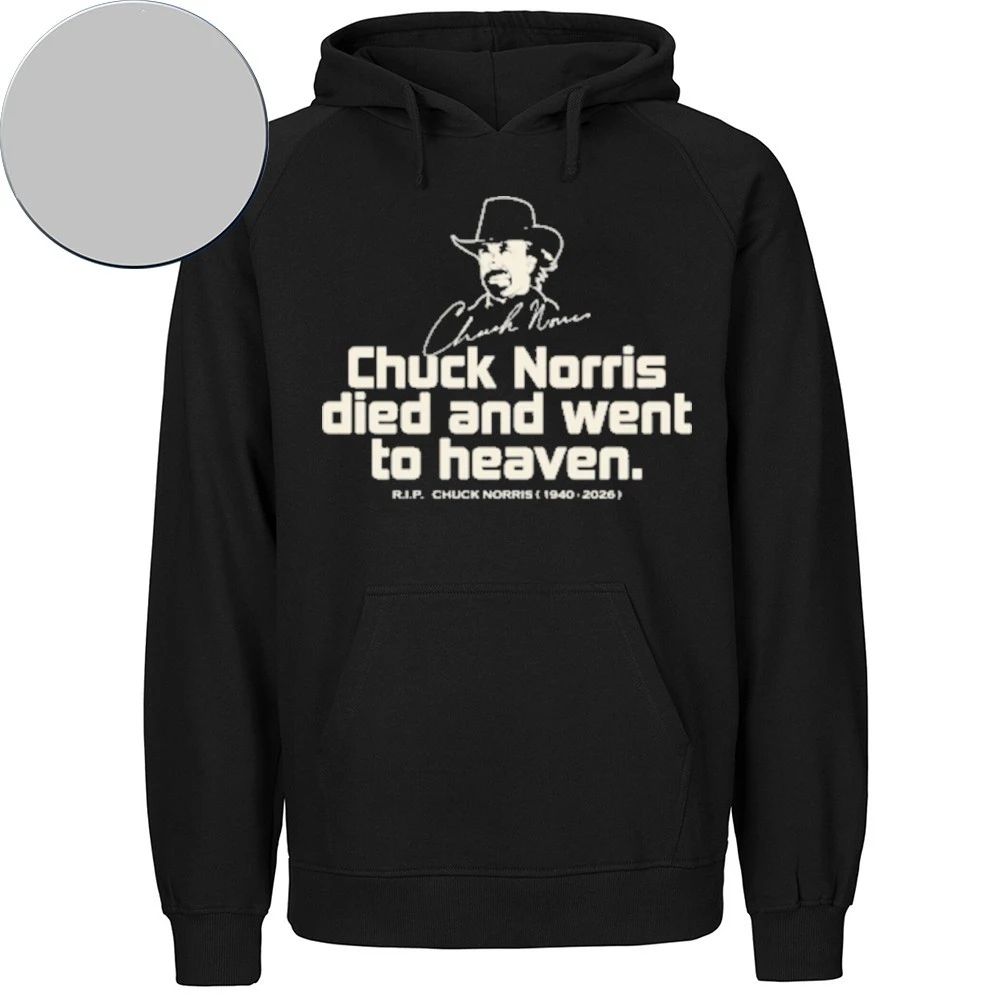 Chuck Norris died and went to heaven Shirt