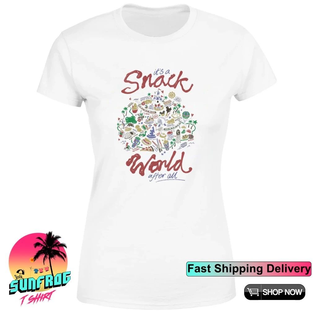 It’s A Snack World After All graphic shirt
